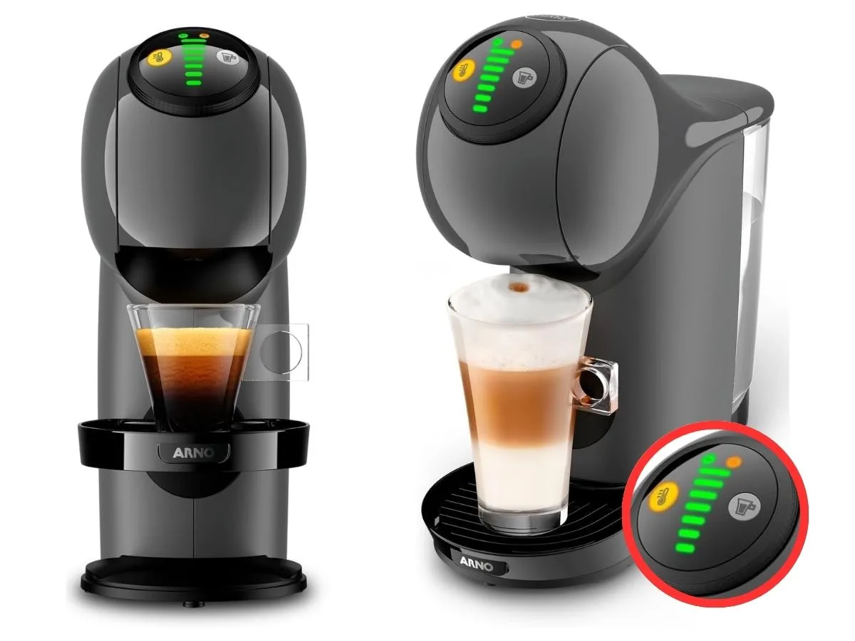 ARNO Cafeteira Nescafé Dolce Gusto, Genio S Basic, Grafite