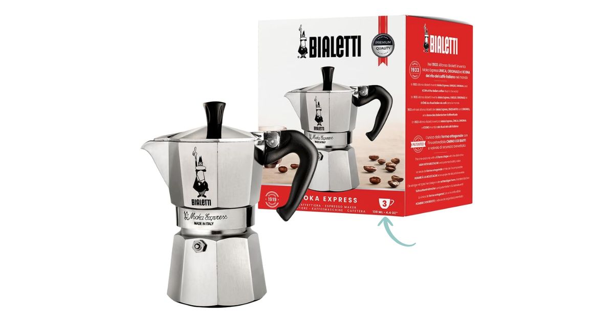 Cafeteira Nuova Moka Express 3 Xícaras, Bialetti