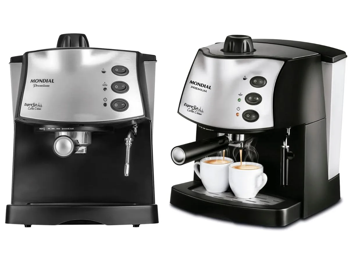 Cafeteira Expresso Mondial Coffee Cream C-08.