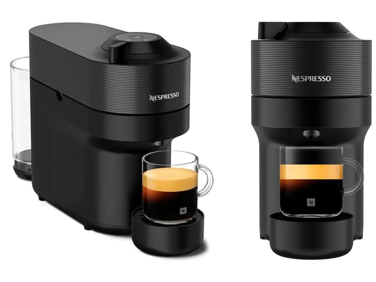 Cafeteira Três Corações Passione vermelha, mostrando sua operação simples.