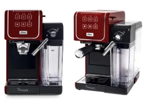 Cafeteira Oster PrimaLatte Touch Red