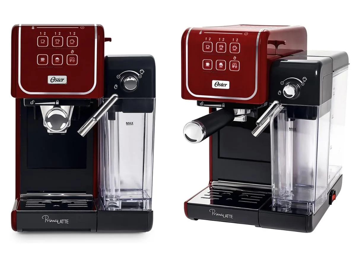 Cafeteira Expresso Oster PrimaLatte Touch.
