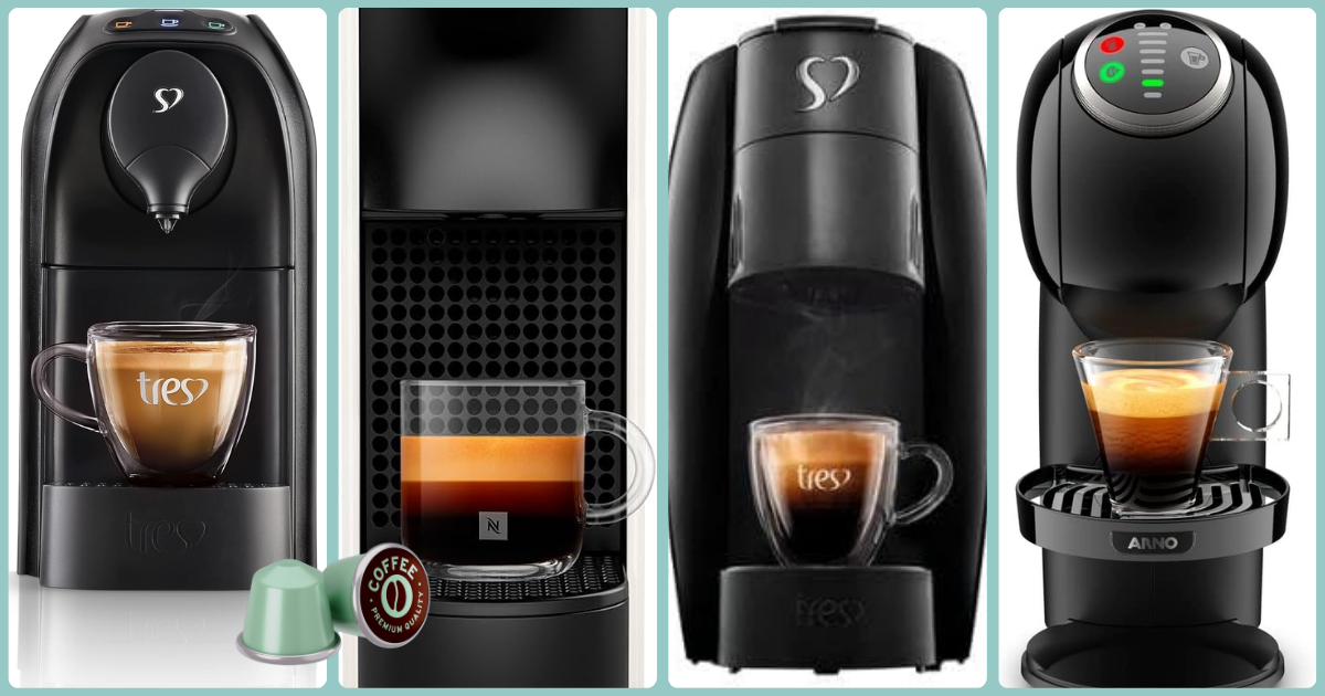 Qual a melhor cafeteira de capsula - Grão em Casa