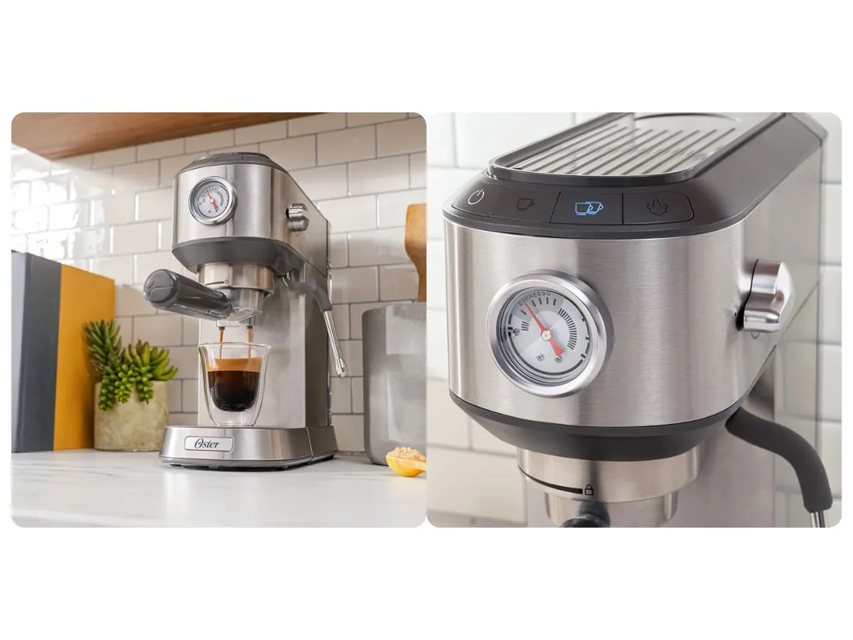 Cafeteira Espresso Oster Compacta Perfect Brew.