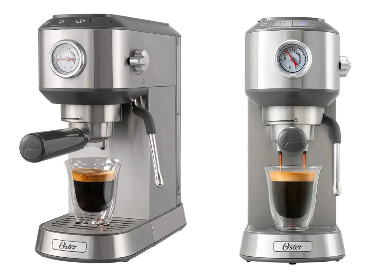 Cafeteira Espresso Oster Compacta Perfect Brew.